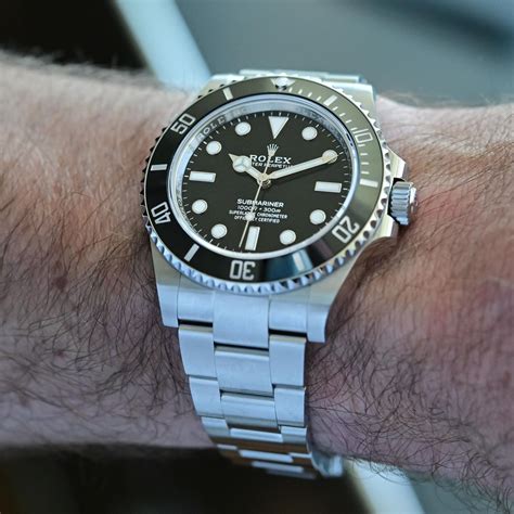 rolex sub 41 date|2020 Rolex Submariner 124060 41mm No.